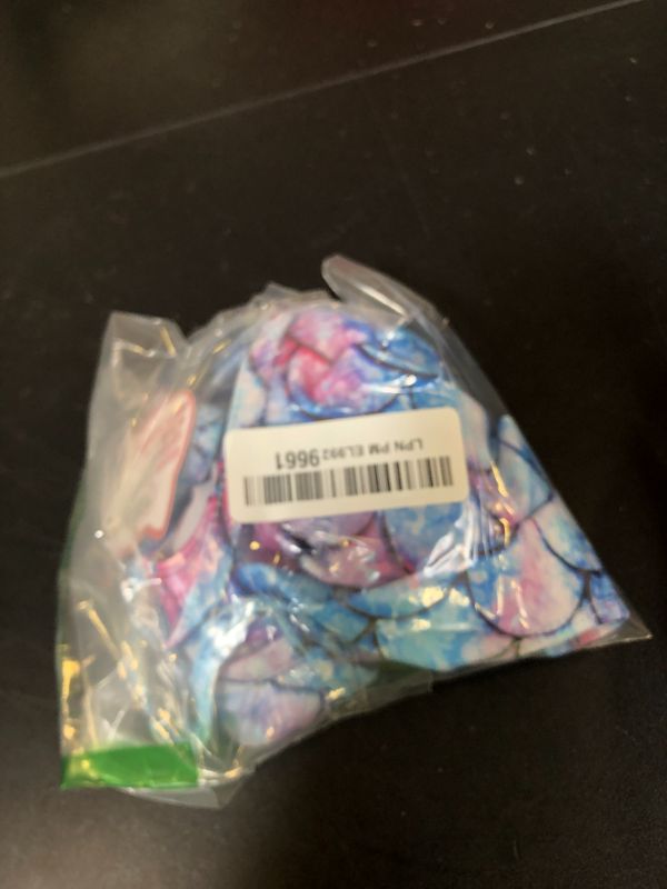 Photo 1 of Nokecina Girls Swimsuit Size 3-4t Bathing Suit Blue Purple Quick Dry One Piece Toddler Swimwear