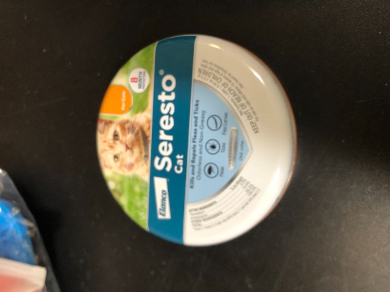 Photo 1 of Seresto Cat Vet-Recommended Flea & Tick Treatment & Prevention Collar for Cats | 8 Months Protection