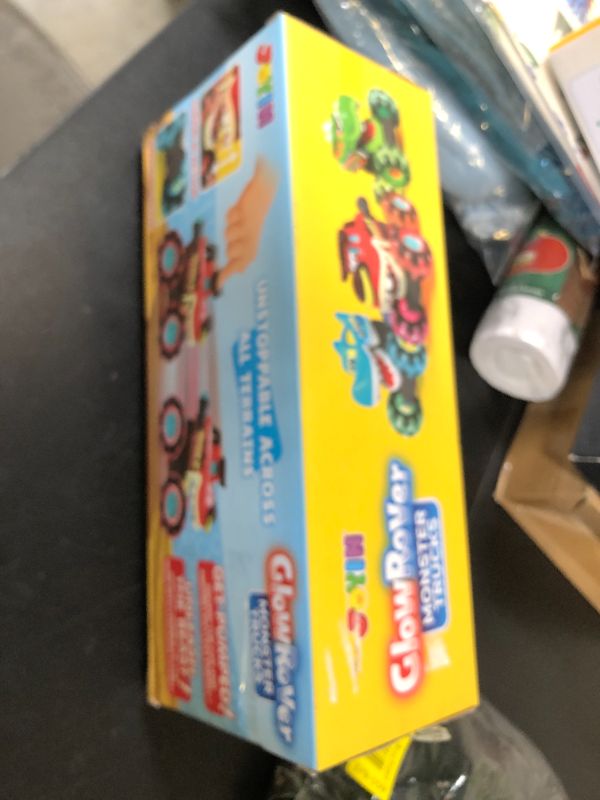 Photo 1 of JOYIN 3 Pack Monster Truck Toy - Motion Activated Light-Up Cars for Toddlers - Monster Treads Lightning Wheels - Baby Toy Present - Press & Go Cars for Boys Girls Birthday Gifts