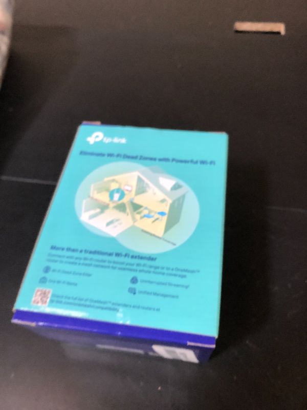 Photo 1 of TP-Link AC1200 WiFi Extender, 2025 Wirecutter Best WiFi Extender, 1.2Gbps home signal booster, Dual Band 5GHz/2.4GHz, Up to 1600 Sq.ft and 32 Devices, EasyMesh Compatible, One Ethernet Port (RE315)