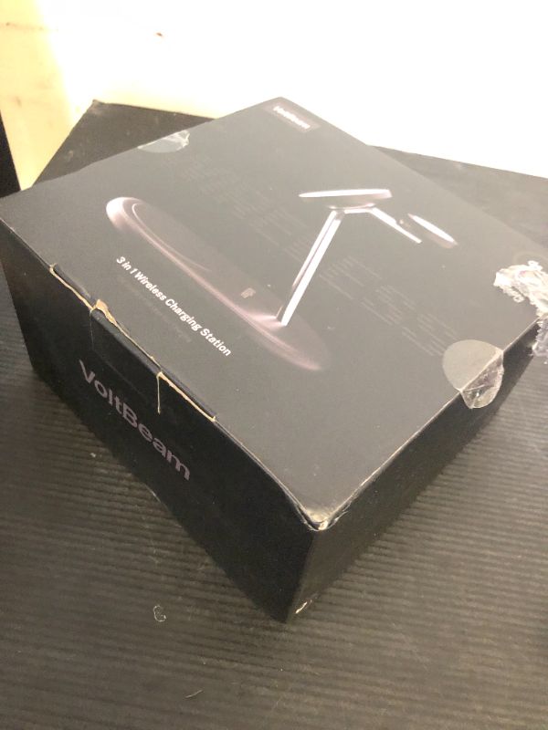 Photo 1 of Qi2 3-in-1 Wireless Charging Station, 15W Fast Qi2 Certified Charger, Magnetic Charging Stand for iPhone16/15/14/13 Apple Watch S9 AirPods Multiple Devices with 30W Adapter Included