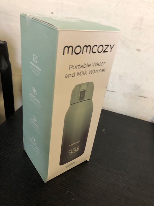 Photo 1 of Momcozy Portable Milk Warmer for Travel, Cordless Bottle Warmer with Rapid Heating & USB-C Rechargeable, 2-in-1 for Breast Milk & Water, 17oz Large Capacity & Extended Battery Life