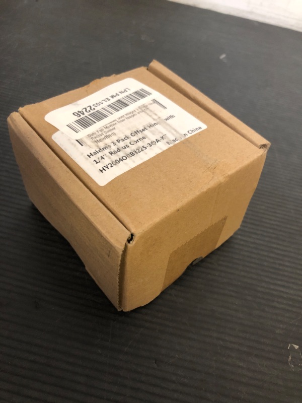 Photo 1 of Haidms 3 Pack Offset Hinges Oil Rubbed Bronze Expandable Door Hinges 3.5 Inch Heavy Duty Full Mortise Door Hinges with 1/4'' Radius Corner