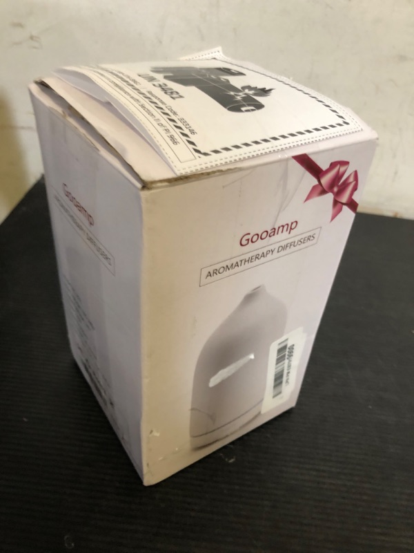 Photo 1 of 200ML Ceramic Essential Oil Diffuser - Ultrasonic Aromatherapy & Humidifier with 7-Color LED Lights, Auto Shut-Off, White, 1H/3H/6H Timer | Scent for Home,Office,Yoga