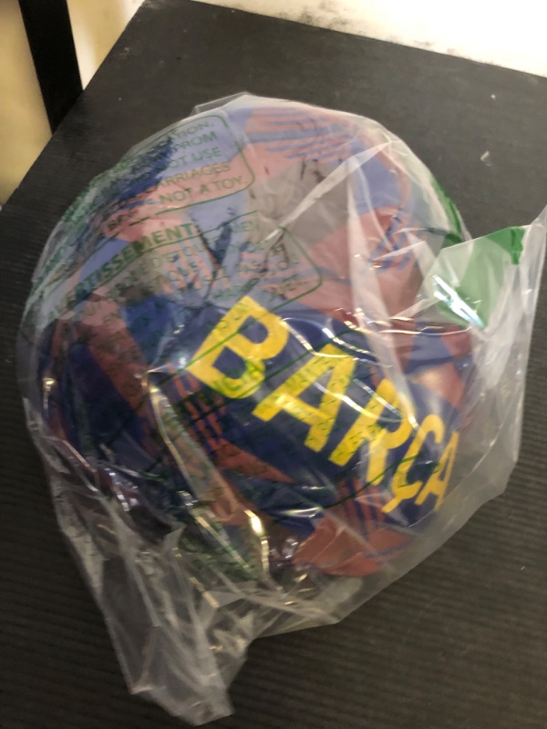 Photo 1 of FC Barcelona Soccer Ball Size 5 Messi Barca Futbol Balon de Futbol Official Licensed - Great for Kids Soccer Ball, Players, Trainers, Coaches | Soccer Training | Practice | Shooting Drills | Skills