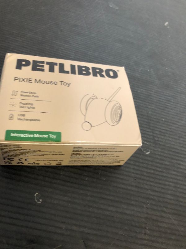 Photo 1 of mini PETLIBRO Interactive Cat Toys for Indoor Cats, Automatic Cat Toy with LED Lights, Cat Mouse Toys, Smart Sensing Moving Electric Cat Toys, USB Rechargeable