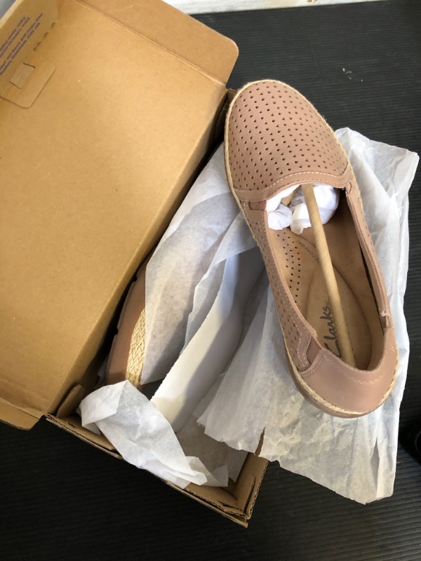 Photo 1 of Size 6--Clarks Women's Elaina Ruby Loafer, Warm Beige Leather, 6