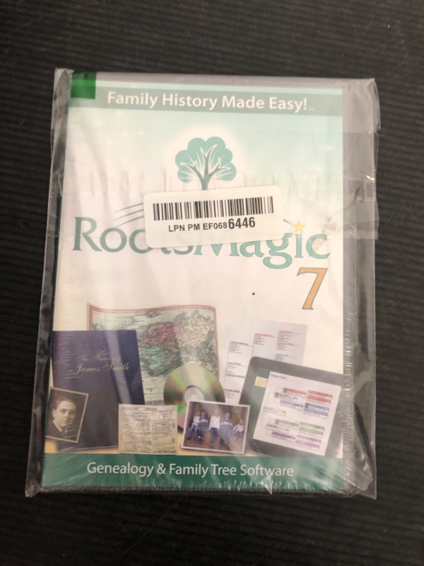 Photo 1 of RootsMagic 7 Family Tree Genealogy Software