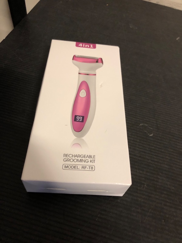 Photo 1 of Beanify Led Display Electric Razor for Women Men,4 in 1 Rechargeable Wet & Dry Electric Shaver and Facial Hair Remover,2025 Painless Ladies Body Razors for Nose Face Body Leg Bikini Arm Hair (Purple)