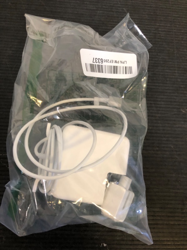Photo 1 of Mac Book Air Charger Replacement for AC 45W Power T-tip Shape Connector Power Adapter for 11 inch and 13 inch (Between 2012-2017)