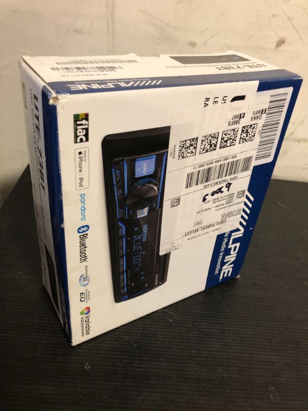 Photo 1 of Alpine UTE-73BT Mech-Less Digital Media Receiver with Bluetooth® Wireless Technology