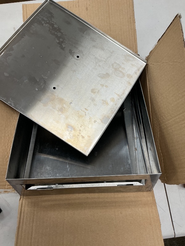 Photo 1 of 1-Layer Rice Roll Steamer, Stainless Steel Rice Noodle Roll Machine with Acrylic Handle Steam Tray, Top Open Rice Noodle Roll Steamer, for Changfen Chinese Cheung Fun Cuisine Recipes Cookware