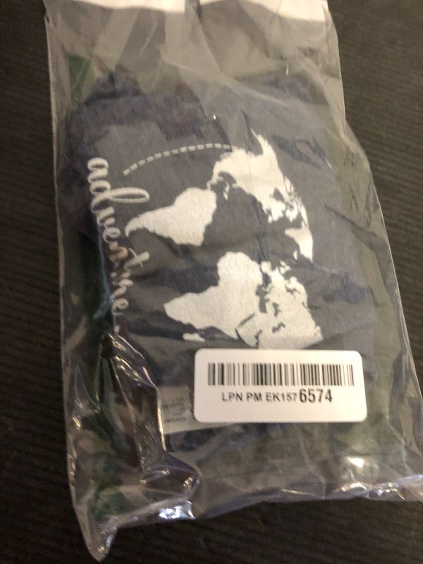 Photo 1 of Kids Size 3--Adventure Awaits World Map for Travel Vacations T-Shirt