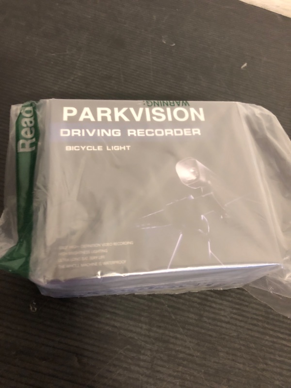 Photo 1 of PARKVISION Bike Camera with Lights, HD 1080P Bicycle Video Camera, Loop & Emergency Recording,WiFi Motorcycle Dash Cam, 2600mAh Battery, 110° Wide Angle Camcorder, 3 Mode Beam Light, 64GB Card