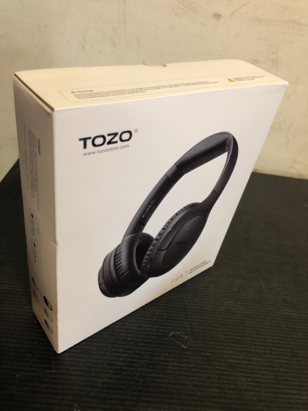 Photo 1 of TOZO Bluetooth 5.4 Over Ear Headphones,70H Playtime with Mic,Delay Mode,Foldable Wireless Headset,Deep Bass Stereo Sound,Customizable 32 EQ Music Mode Via Button & App,for Travel and Home, Upgraded