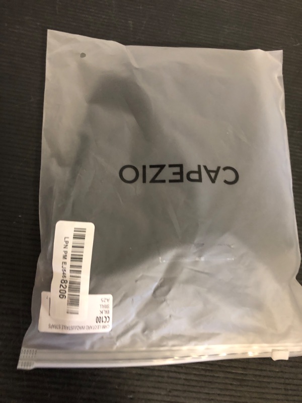 Photo 1 of Capezio Women's Classic Camisole Leotard with Adjustable Straps, Black, Small