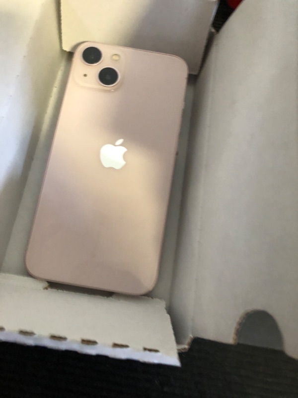 Photo 1 of Apple iPhone 13, 256GB, Pink - Unlocked (Renewed)