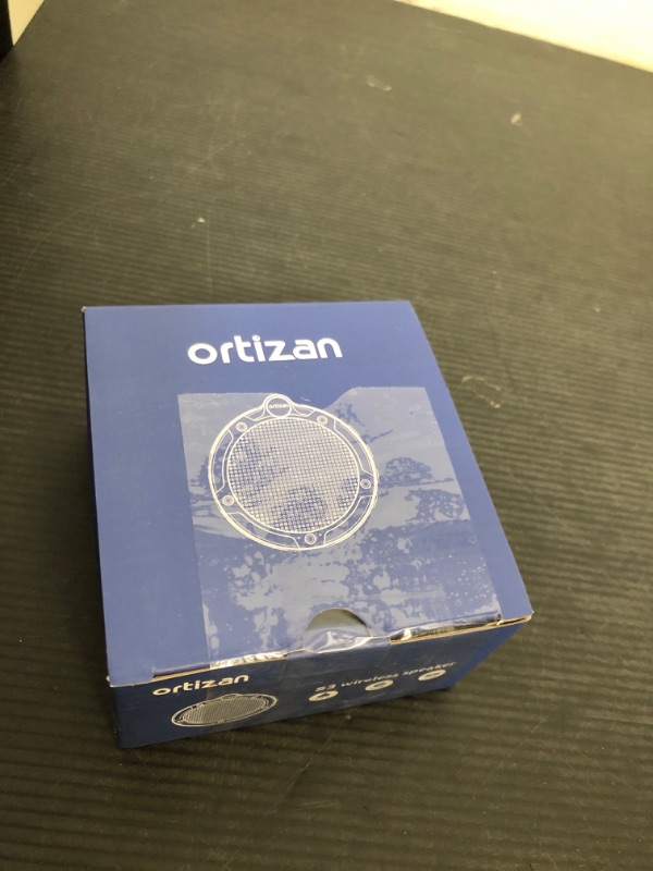 Photo 1 of Ortizan Waterproof Shower Bluetooth Speaker, Portable Wireless Speaker with HD Sound, Stereo Pairing, LED Light, FM Radio, Floating, Outdoor Speaker for Kayaking, Beach, Hiking, Gifts for Men, Women