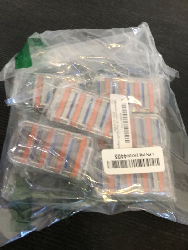 Photo 1 of 24Pcs Premium Razor Blades for Men - 5-Layer Stainless Steel Refills Compatible with Fusion 5 Style Razors, Smooth Shaving Replacement Cartridges Value Pack