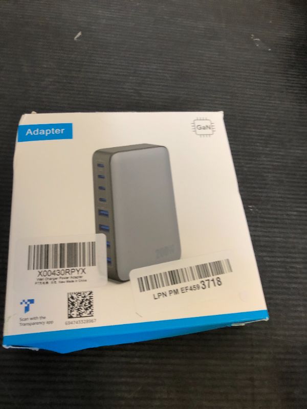 Photo 1 of USB C Charger 200W USB C Charger Block,Upgraded GaN III 8-Port Fast Charging Station Hub,PD 65W Laptop Charging Adapter Compatible with MacBook Pro/Air,DELL,Steam Deck,iPhone 16/15/14,Galaxy S23/22
