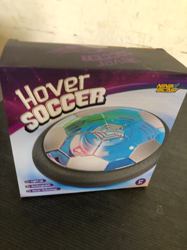 Photo 1 of Hover Soccer Ball for Kids - Boy Birthday Gifts - Indoor Toy Games Gift for Boys Age 6, 7, 8, 9, 10, 11, 12 Year Old - Light-Up Toys Game for Kid - 6-8, 8-12 - Gift for 8 Year Olds (Single)