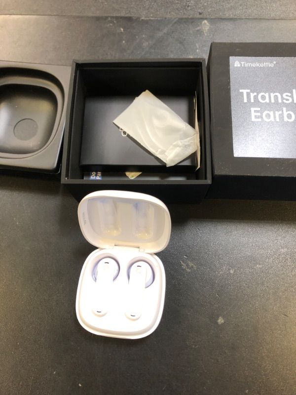 Photo 1 of Timekettle WT2 Edge W3 Translator Device, Bidirection Simultaneous Translation, Translator Earbuds with 40 Languages, Offline Translator, Fast Reaction with Revolutionary Al Tech, Offline Version