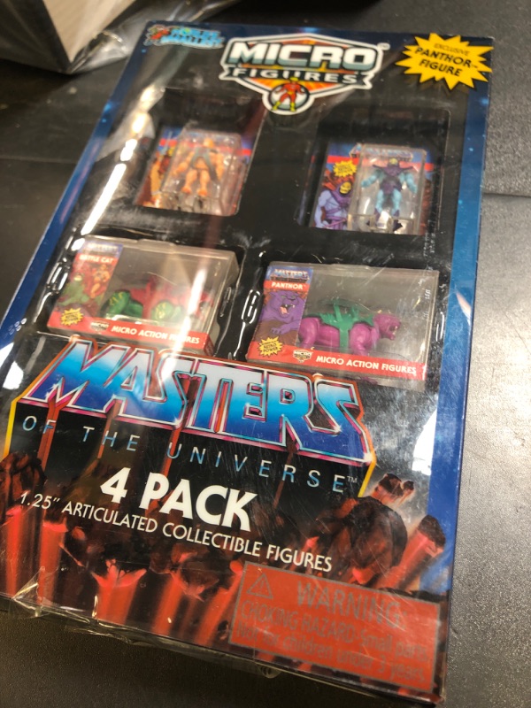 Photo 1 of World's Smallest Masters of The Universe Micro Figures Exclusive Collectors Set, Multi