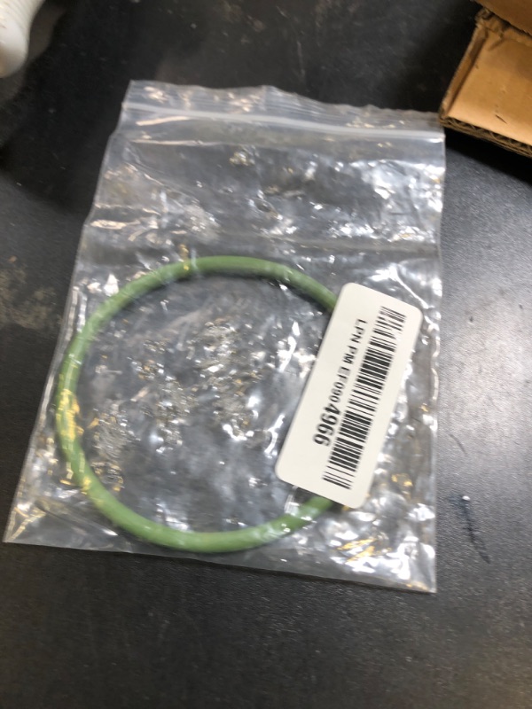 Photo 1 of uxcell Fluorine Rubber O-Rings, 90mm OD 80mm ID 5mm Width FKM Seal Gasket for Machinery Plumbing, Green, Pack of 1