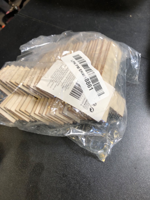 Photo 1 of Unfinished Wood Crosses - 25-Pack Cross Shaped Wood Pieces for Wooden Craft DIY Projects, Sunday School, Church, Home Decoration - 2.7 x 4.2 inches Wooden Cross