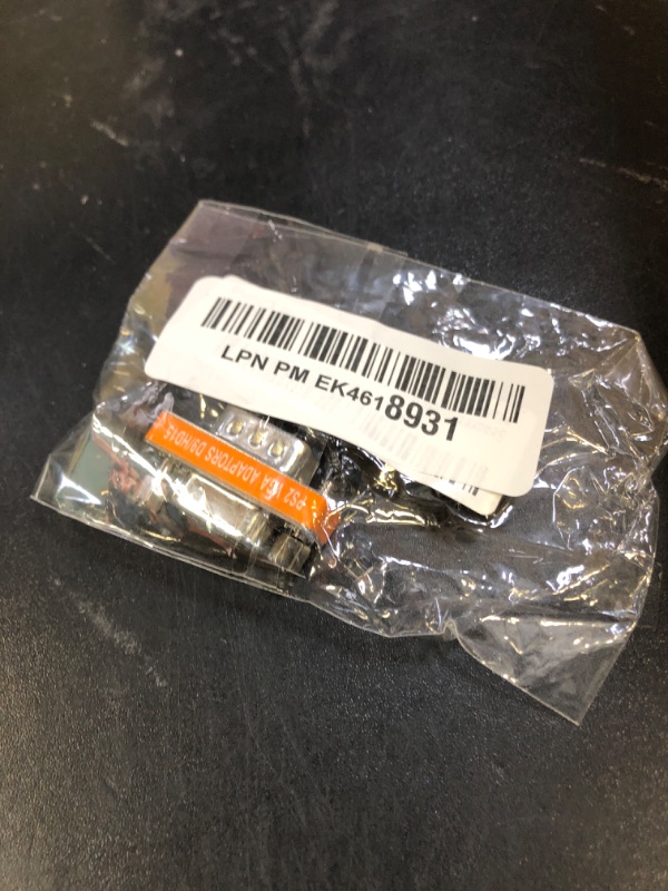 Photo 1 of Seadream DB9 9 Pin Female to HD15 HDD15 15 Pin Male, Female to Male F/M Molded CGA/VGA Video Adapter Gender Changer Coupler