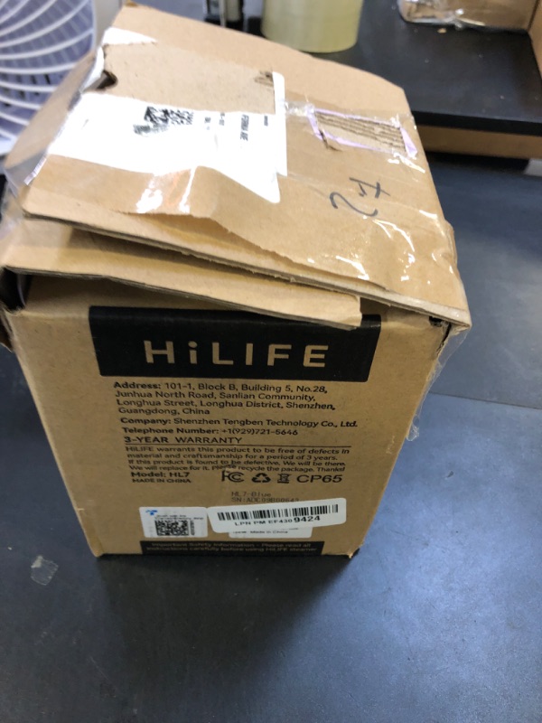 Photo 1 of HiLIFE Steamer for Clothes, Portable Handheld Design, 240ml Big Capacity, 700W, Strong Penetrating Steam, Removes Wrinkle, for Home, Office(ONLY FOR 120V)