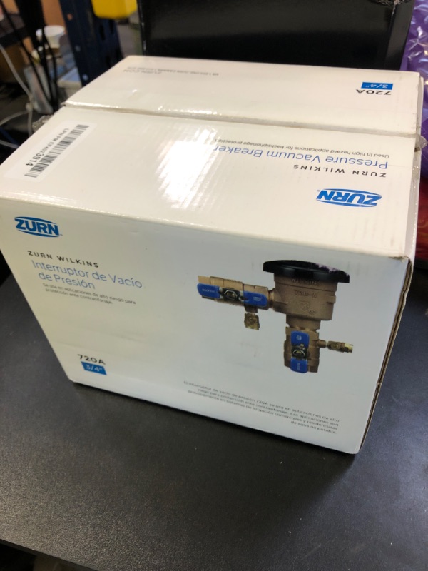 Photo 1 of Zurn Wilkins 34-720A 3/4" 720A Pressure Vacuum Breaker Assembly