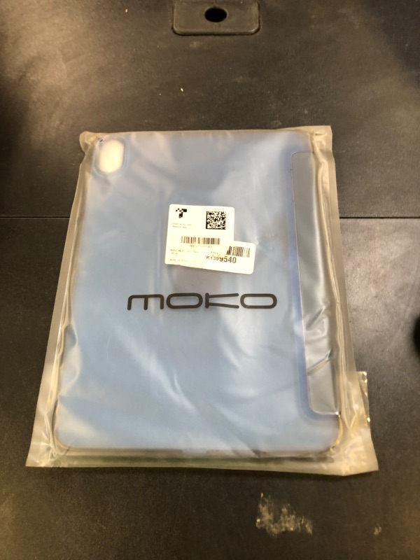 Photo 1 of MoKo Case for iPad (A16) 11th Generation 11 Inch 2025, iPad 10th Generation 10.9 inch 2022, Slim Stand Protective Cover with Hard PC Translucent Back Shell Cover, Support Touch ID, Navy Blue