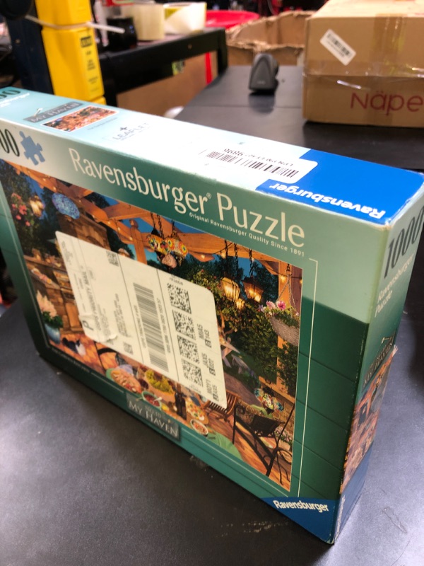 Photo 1 of Ravensburger The Garden Kitchen 1000 Piece Jigsaw Puzzle for Adults - 12000280 - Handcrafted Tooling, Made in Germany, Every Piece Fits Together Perfectly