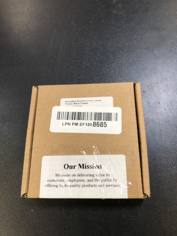Photo 1 of #10-24 x 1-1/4 (50 Pack) Stainless Steel Phillips Pan Head Machine Screws, Stainless Steel 304 (18-8), Round Head Phillips Drive Machine Screws, UNC Coarse Thread, Black Coated