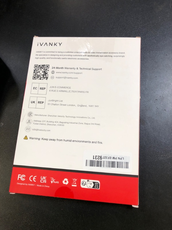 Photo 1 of VESA Certified DisplayPort Cable, iVANKY 6.6ft DP Cable 1.2, [4K@60Hz, 2K@165Hz, 2K@144Hz], High Speed Gold-Plated Display Port to Display Port Cable, for Gaming Monitor, Graphics Card, TV, PC, Laptop