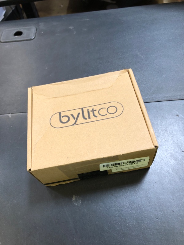 Photo 1 of Bylitco All Metal Mount Holder Bracket for Mac Mini M4/M4 Pro 2024, Under Desk or Behind The Monitor