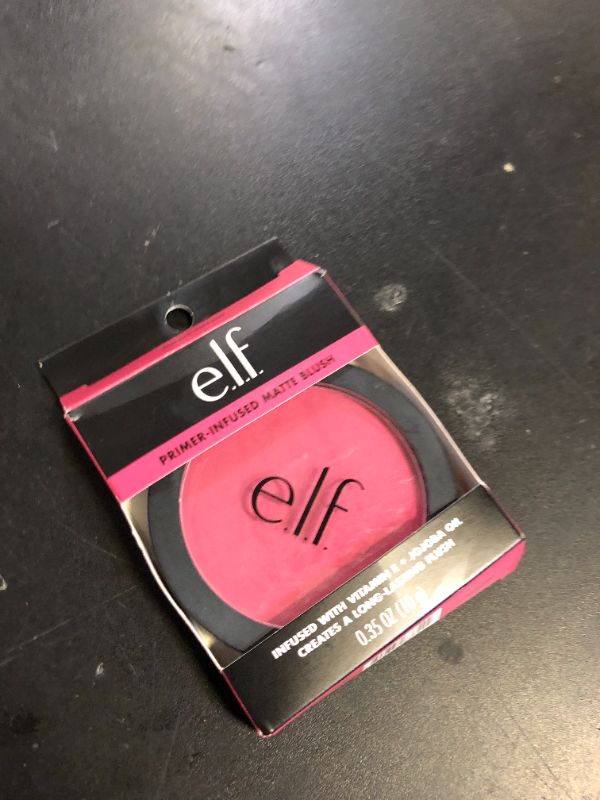 Photo 1 of e.l.f. Primer-Infused Matte Blush, Long-Lasting, Lightweight & Buildable Powder Blush, Delivers A Matte Finish, Vegan & Cruelty-Free, Always Vibrant