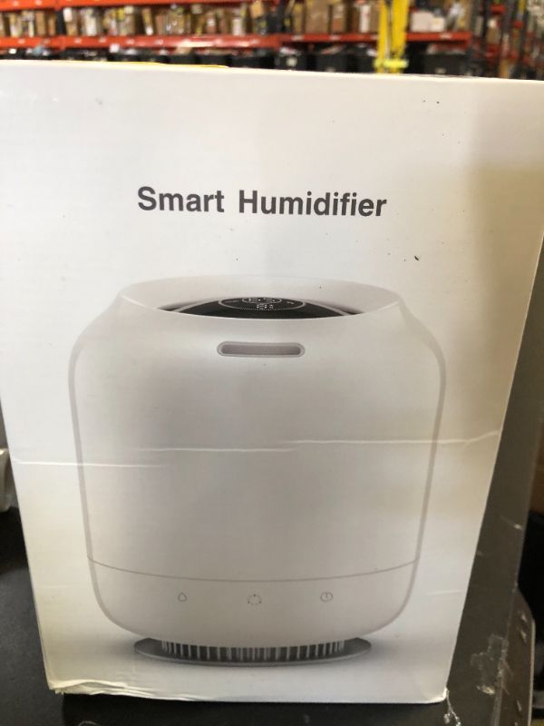 Photo 1 of SmartDevil 1.2L Cool Mist Humidifier, Top Fill Ultrasonic Smart Air Humidifier with Essential Oils, Timing, Auto Shut Off for Home Babies Plants