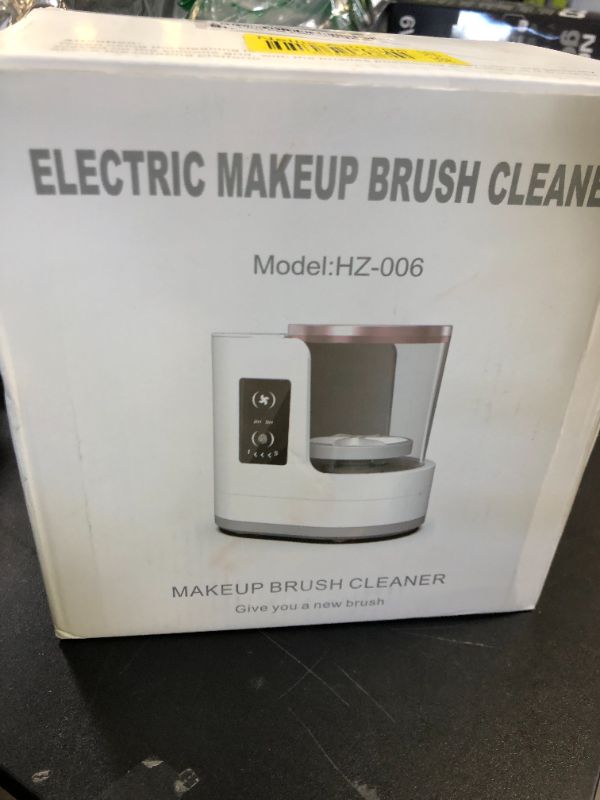Photo 1 of 3 IN 1 Electric Makeup Brush Cleaner Machine With Makeup Brush Dryer-Holder-Portable Automatic USB Cosmetic Brushes Cleaner Tool for All Size Beauty Makeup Brush Set,Contour, Eyeshadow, Blush Brush