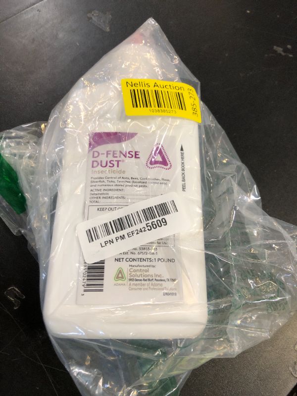 Photo 1 of Control Solutions - 82002479 - D-Fense Dust - Insecticide - 1lb, White
