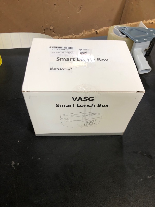 Photo 1 of VASG Cordless Electric Lunch Box for Adults, 16000mAh Rechargeable Auto Heated Lunch Box, 1L Portable Self-Heating Food Warmer for Office, Picnic, Car & Outdoor Use