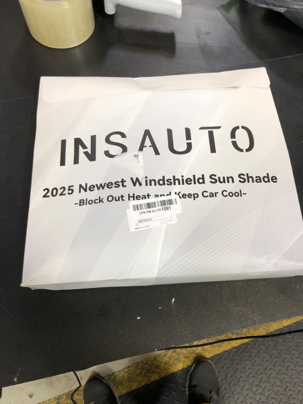 Photo 1 of INSAUTO Windshield Sun Shade for 2022-2025 Rivian R1S Accessories, [Upgraded 7-Layer Protection], Foldable Front Windshield Sunshade, Block Out UV Rays & Heat, Keep Car Cool