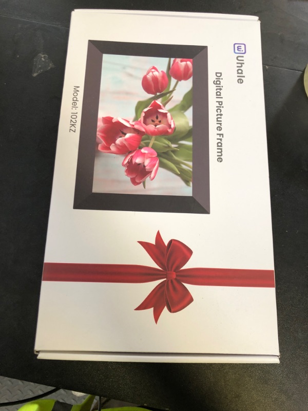 Photo 1 of Uhale 10.1" Digital Picture Frame with 32GB Storage Support SD Card, Electronic Photo Frames with 1280x800 HD IPS Touch Screen, Instantly and Securely Share Memories, Send Wishes from Anywhere