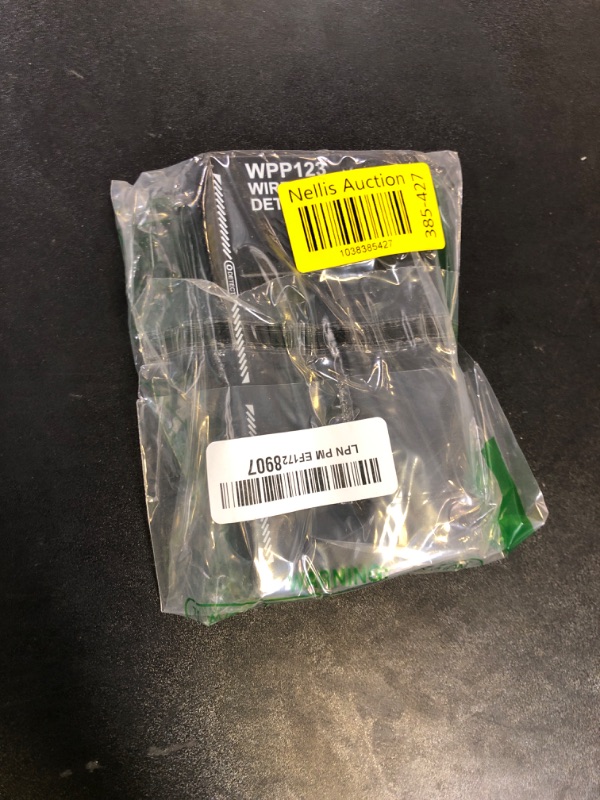 Photo 1 of Wall Scanner Metal Detector, High Sensitivity Adjustable Alert Pipe Power Multifunction Wall Scanner, Wall Stud Finder Metal Detector for Adults, AC Wire Wpp123 Plastic(Black)