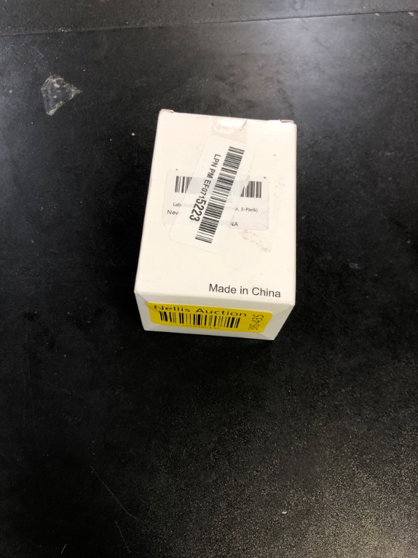Photo 1 of Labelwell TZe-221 Tape 9mm 0.35 Laminated White Compatible for TZe221 TZ221 Tape Refills for P Touch PT-H110 D200 D210 D220 D400 D600 PT-1890 Label Maker (Black on White, 3-Pack)