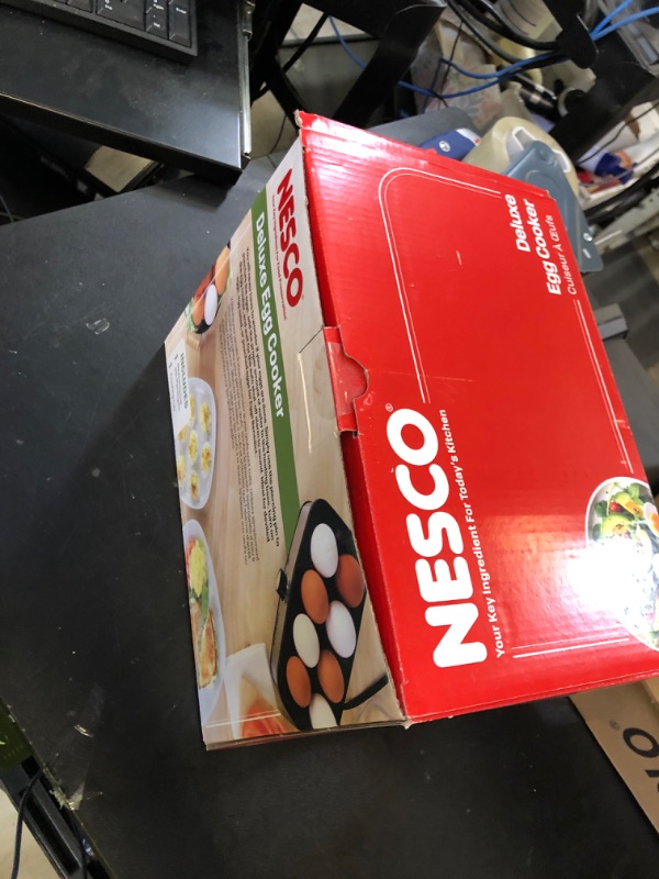 Photo 1 of Nesco American Harvest EC-10 Home Egg Cooker, 1, Stainless Steel/Black