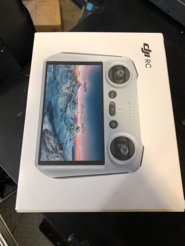 Photo 1 of DJI RC, Remote Controller with Lightweight Body, FHD Screen, 4hr Battery, Precision Control Sticks, O3+ Transmission