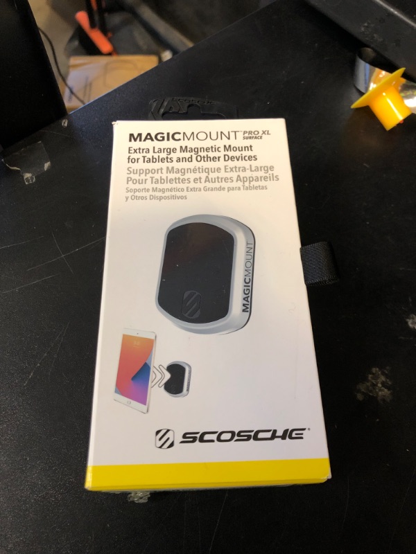 Photo 1 of Scosche MPTFM MagicMount Pro Magnetic Car Phone Holder - Strong Magnet Mount for iPhone and Android - Secure Magnetic Flush Mount for Car Dashboard - Universal 360° Adjustable Mobile Cell Holder
