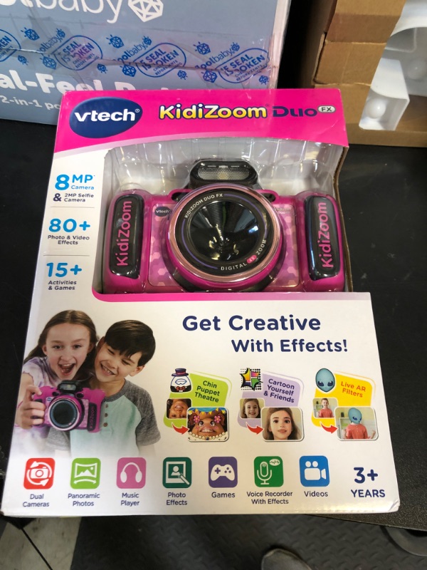 Photo 1 of VTech KidiZoom Duo Camera FX Kids Digital Dual Cameras, Pink